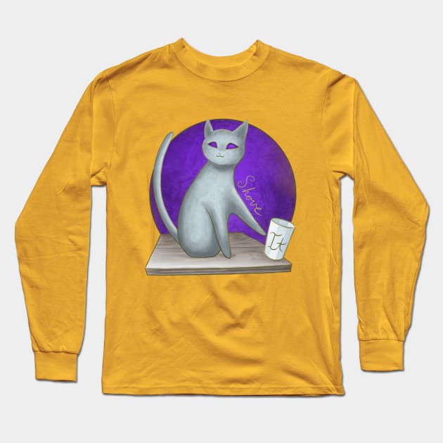 Shove It Long Sleeve T-Shirt by Bardic Cat
